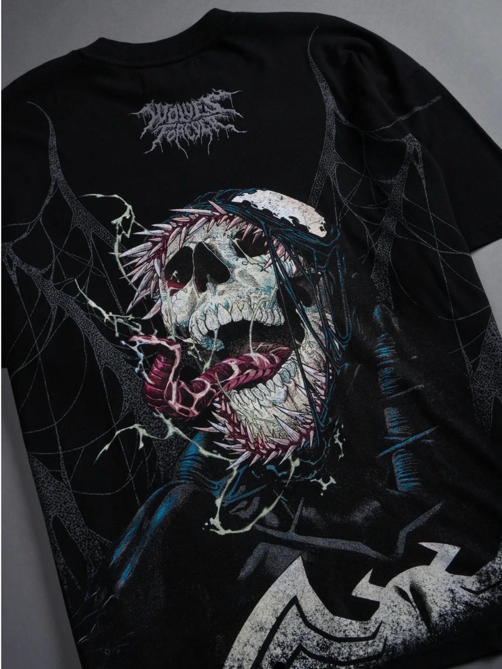 DARC SPORT X MARVEL SPIDER-MAN X VENOM ORIGIN” SHIRT MEDIUM V2 Premium Black